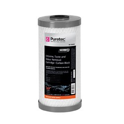PURETEC - CARBON BLOCK CARTIDGE - MAXI PLUS 10", 10 MICRON