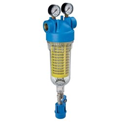 Hydra Selfcleaning Coarse Sediment Filter 90 Micron Stainess Steel Mesh Screen 1.5" Brass BSP In/Out