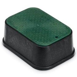 RAINBIRD-Standard Rectangular PVB - 6" Extension with Green Lid