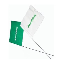 RAINBIRD-Rain Bird Marker Flag - White - Bundle of 100