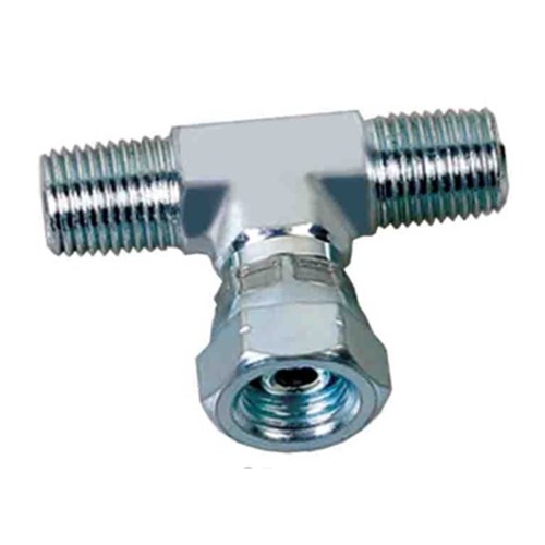 HYDRAULIC BRANCH TEE - BSPT Male x BSPP Female Swivel