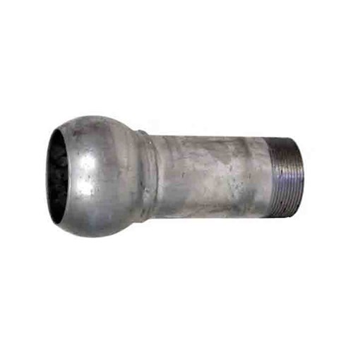 GALVANISED STEEL BAUER COUPLING - Male Ball x BSPT Male
