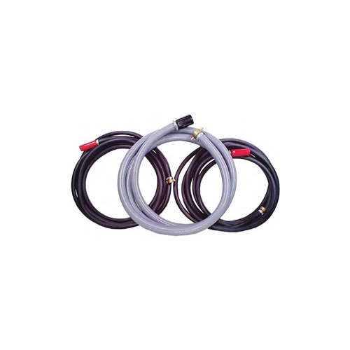 KIT INCLUDING 6m X 51mm SUCT HOSE, 1 X 36m BLACK FIRE DELY HOSE, STRAINER & NOZZLE.