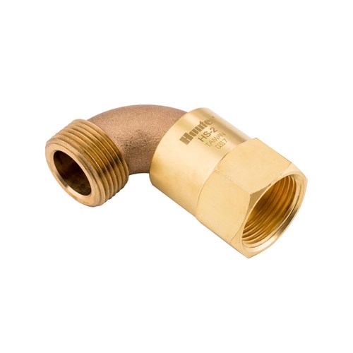 BRASS TURF VALVE SWIVEL ELBOW - BSP Male x Female