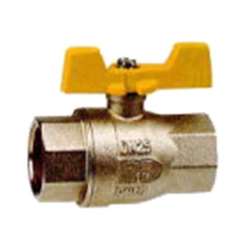 BRASS BALL VALVE -  AGA, T Handle x BSP Female