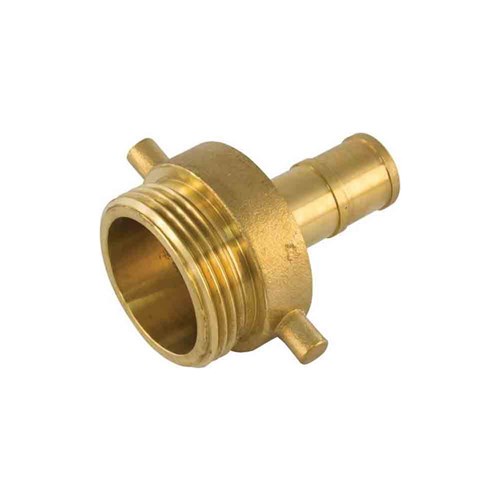 BRONZE NSW FIRE HOSE COUPLING - Grooved Hosetail x NSWFB Male