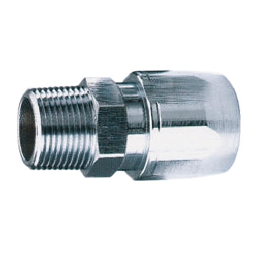 BR CHROMED COUPLING NPT Male