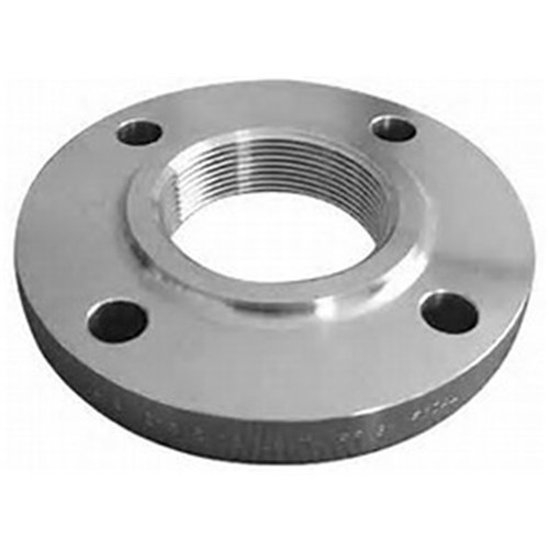 FORGED STEEL FLANGE - THREADED BSP x DIN 16, Raised Boss