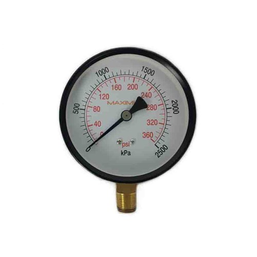 STL PRESSURE GAUGE - 50 mm, Bottom Entry x 1/8 BSP Calibrated: Kpa & PSI