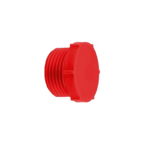 PLASTIC THREADED PLUG - BSP Male with round head