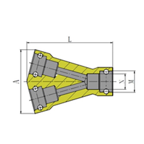 UNION Y ADAPTOR - FIXED FEMALE