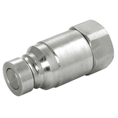 HYDRAULIC COUPLER FLAT FACE BULKHEAD ADAPTOR