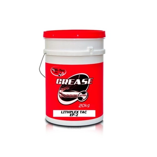 Hi-Tec LITHPLEX TAC EP2 multi-purpose grease gives long service life under high loading and shock loading conditions from low temperature to very high temperature environments.