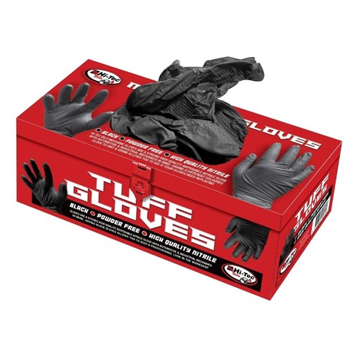 HI-TEC OILS TUFF GLOVES 100 PER BOX LARGE SIZE