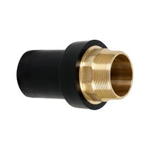 POLYETHYLENE ELECTROFUSION TRANSITION ADAPTOR x BSPT Male