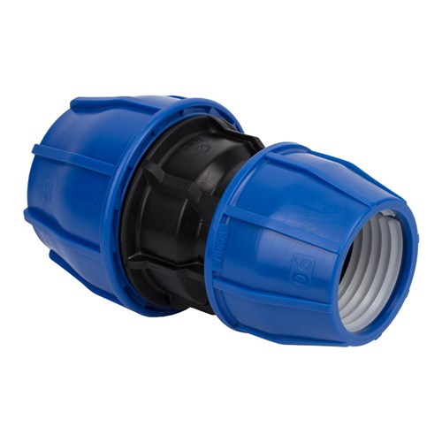 PP UNION CONNECTOR - 40 x 25mm