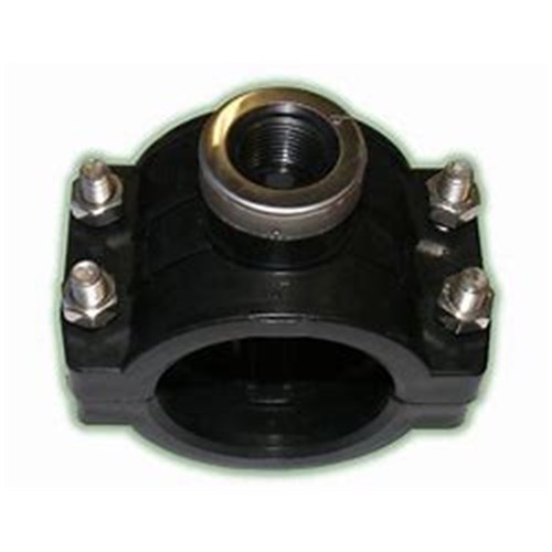 PP TAPPING SADDLE 110mm x 2