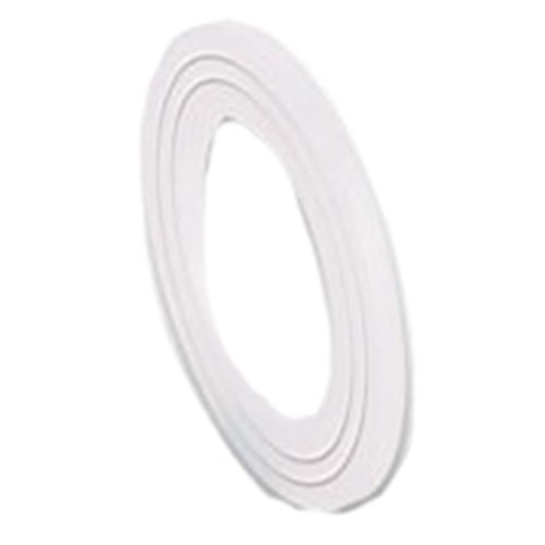 NYGLASS HOSETAIL TANK OUTLET GASKET - White Low Density Polyethylene