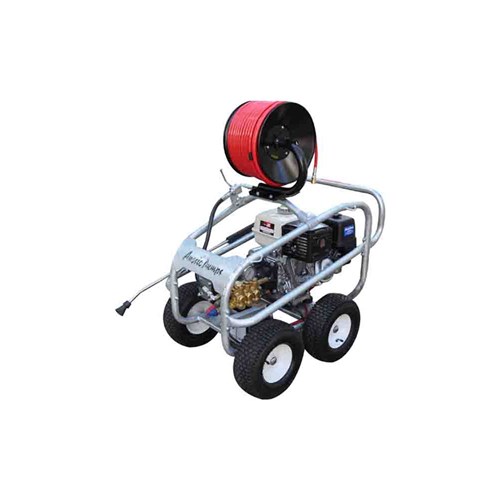 COBRA MINI DRAIN JETTER - Drain cleaning, WP 4000 PSI, petrol engine