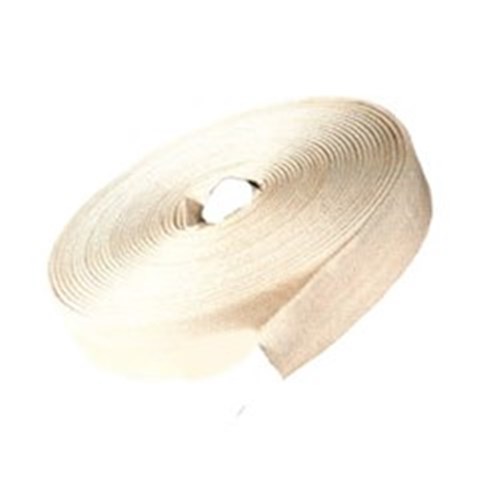 Woven Jacket Layflat Fire Hose - White polyester fabric
