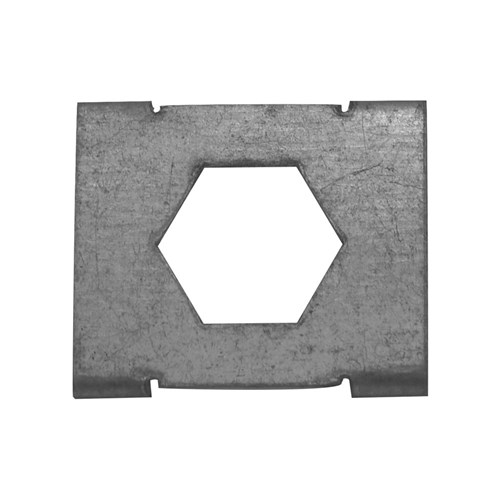 PIPE AND TUBE CLAMP - Standard Stacking Plate for Twin clamp, steel