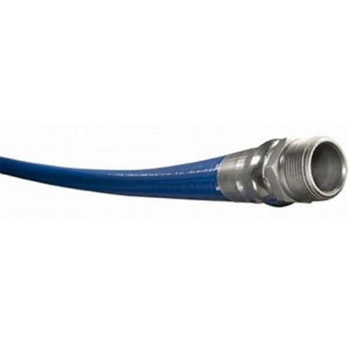 THERMOPLASTIC SEWER & DRAIN HOSE ASSEMBLY - 3000 psi, crimped NPT Male