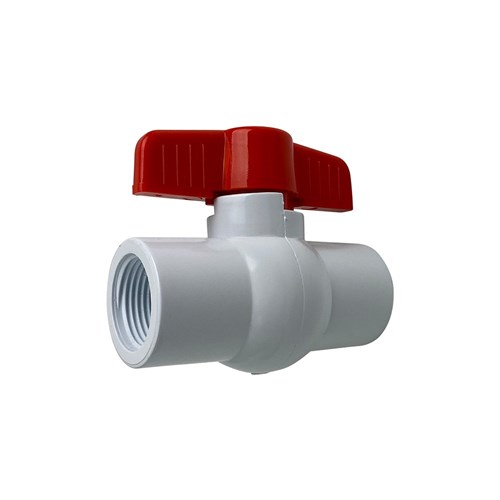 PVC BALL VALVE - T Handle x BSP Female, EPDM Seals