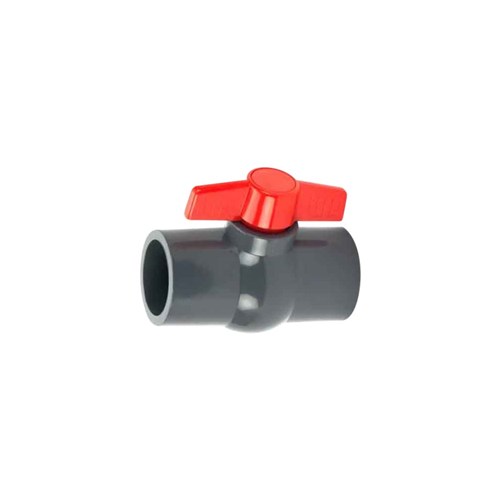 PVC BALL VALVE - T Handle x Socket, EPDM Seals