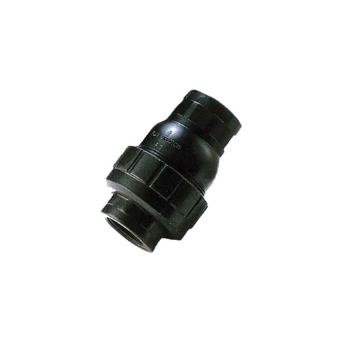 PVC BALL SPRING CHECK VALVE - BSP Female x EPDM Seals