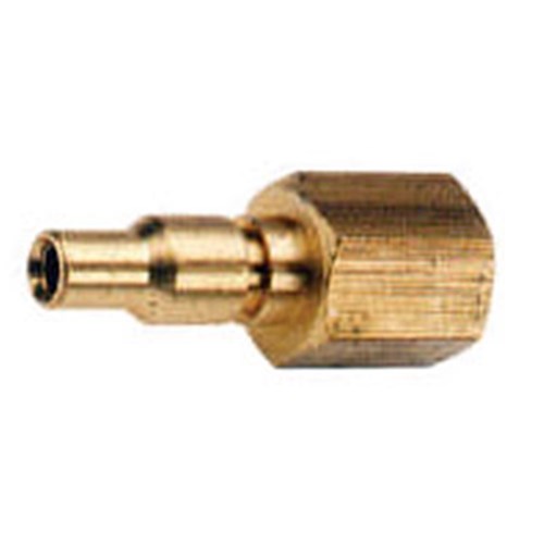 BRASS QUICK COUPLER PLUG - JAMEC Series 310 & 320 to BSPT female