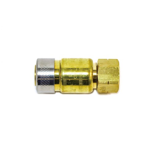 BRASS QUICK COUPLER SOCKET - NITTO Mini Gas to UNF female