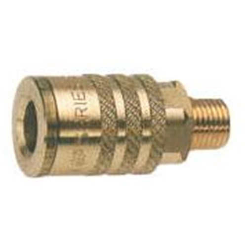 STEEL PLATED QUICK COUPLER SOCKET - RYCO Series 200 to BSPT male