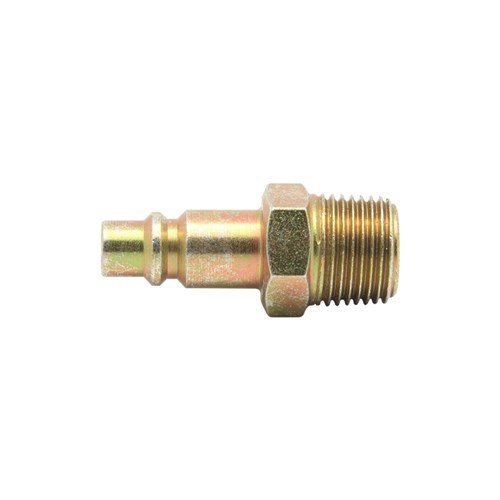 STEEL PLATED AIRBRAKE COUPLER PLUG - Non-sealing x NPT male