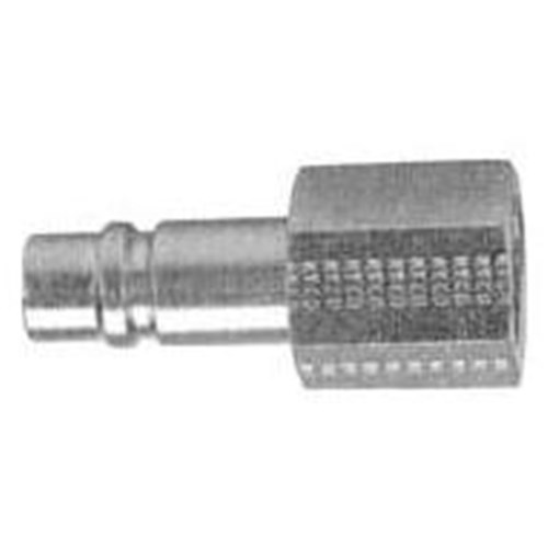STEEL PLATED QUICK COUPLER PLUG - RYCO Series 300 to BSPP female