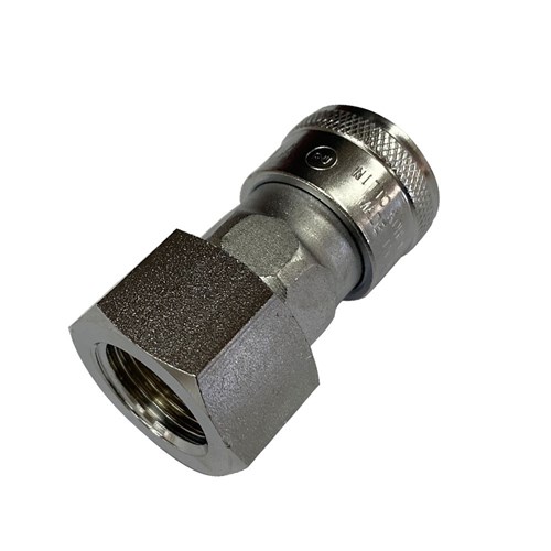 304 STAINLESS STEEL QUICK COUPLER SOCKET - NITTO Hi-Cupla 100 to BSPT female