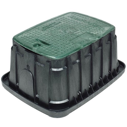 RAINBIRD-Jumbo VB Valve Box with Green Lid