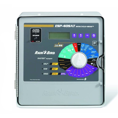 RAINBIRD-ESP Sat Wall Mount Controller, 2 Wire 40 Station