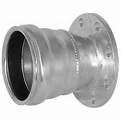 GALVANISED STEEL TRAVIS COUPLING - FLANGED Female x Table D